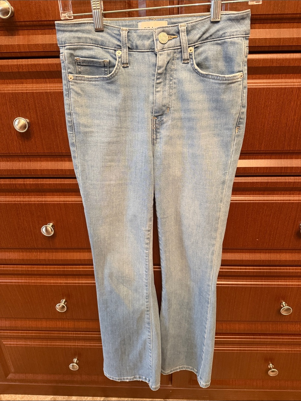 Frame High Waist Ankle Jeans